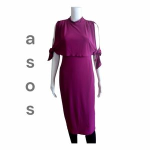 asos Purple Maternity Dress size 6